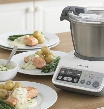 Robot de Cocina kenwood KCook CCC200WH - panel de control